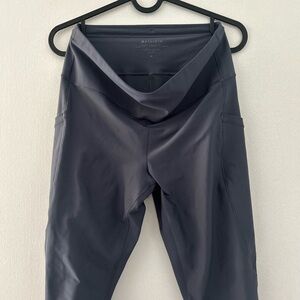 Athleta Medium Dark Gray Leggings With Pockets